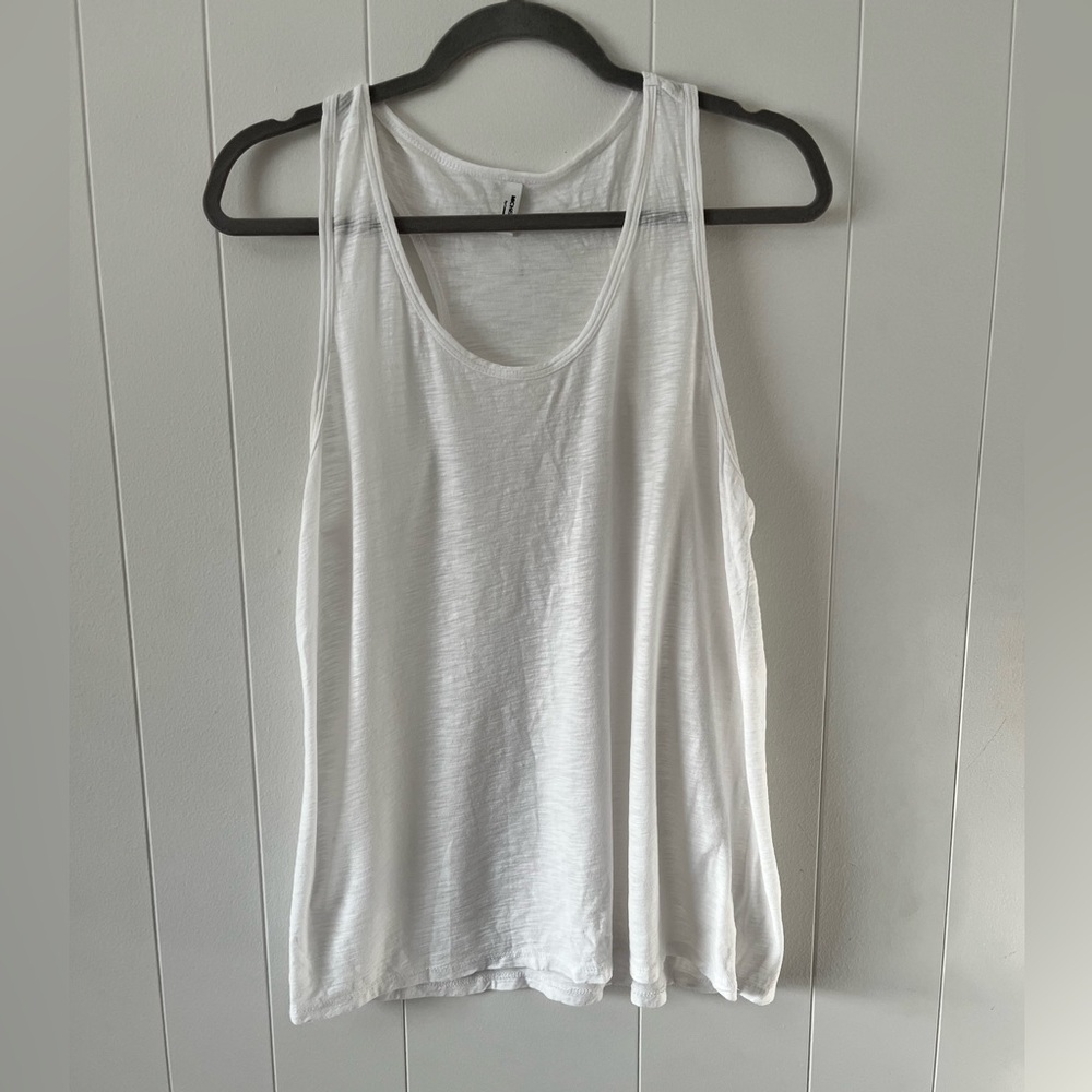 Oversized Racerback Tank. Size Medium.